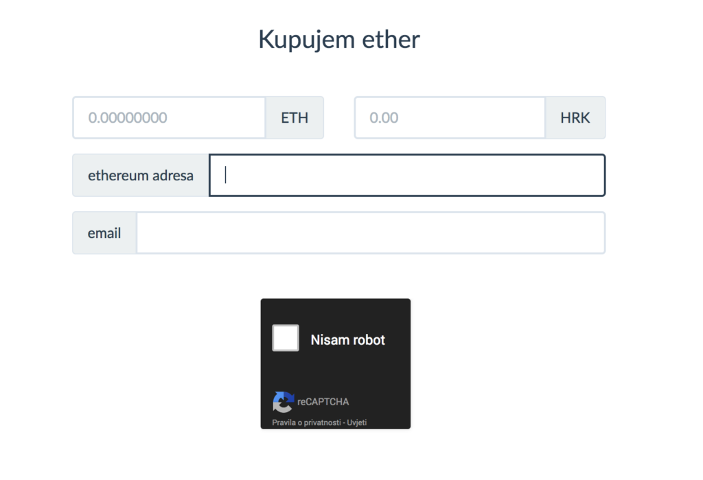 Kako kupiti Ethereum na bitcoin mjenjačnici