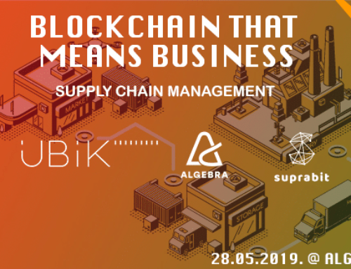 Event: Blockchain that means Business – Supply Chain Management