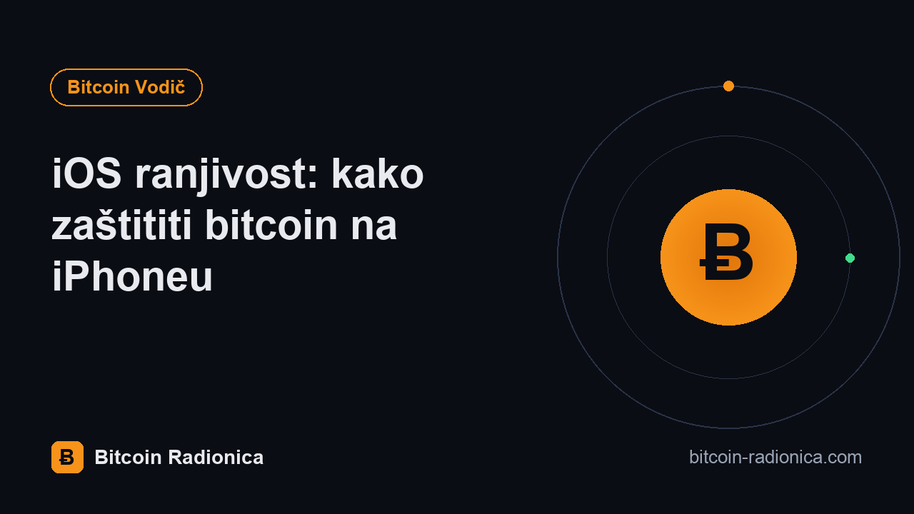 iOS ranjivost: kako zaštititi bitcoin na iPhoneu